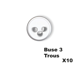 Buse 3 trous par 10