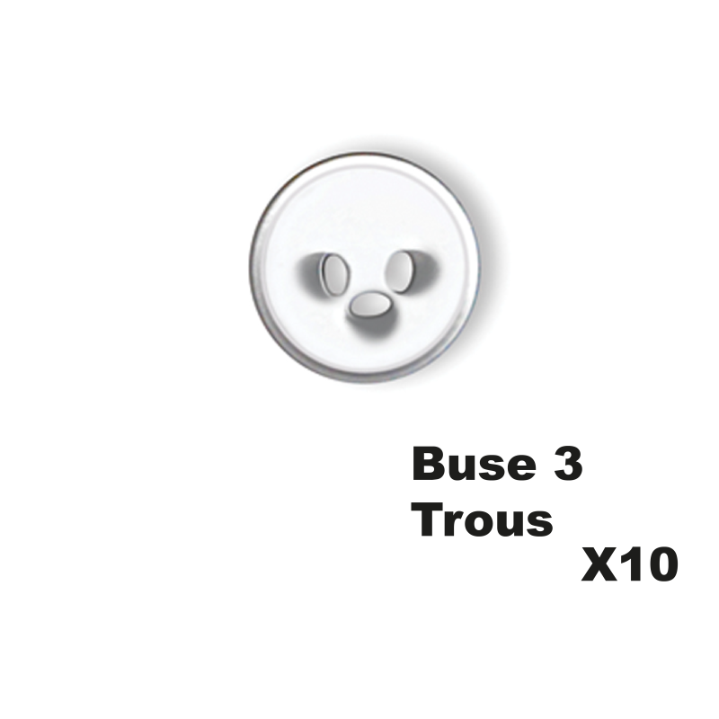Buse 3 trous par 10