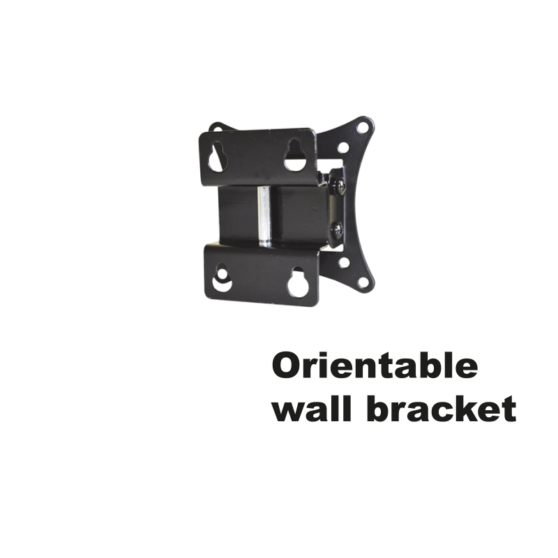 Orientable wall bracket