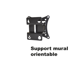 Support mural orientable
